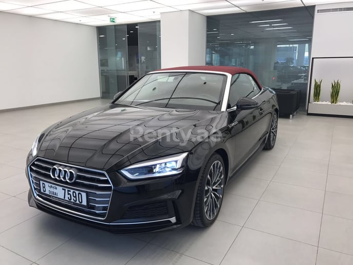 Dubai'de kiralık Audi A5 (Siyah), 2018