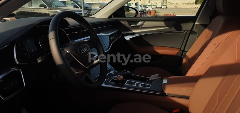 Dubai'de kiralık Audi A6 (Koyu Gri), 2020