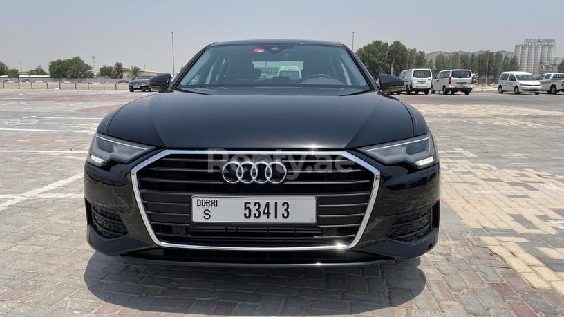 Dubai'de kiralık Audi A6 (Siyah), 2020