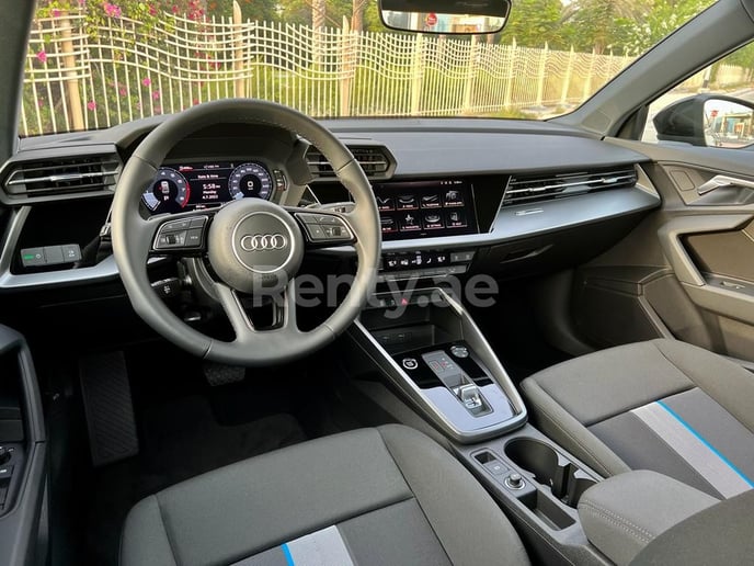 Audi A3 (Blue), 2023 for rent in Dubai