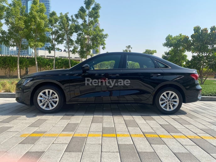 Audi A3 (Black), 2023 for rent in Dubai 0