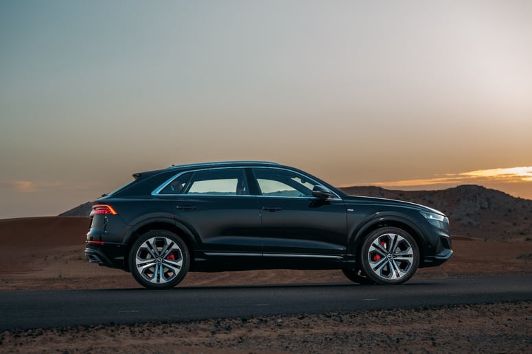 Audi Q8 (Nero), 2022 in affitto a Sharjah