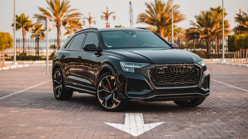 Rent a Audi RSQ8 (Black), 2021 ID-05510, in Abu Dhabi - Renty.ae