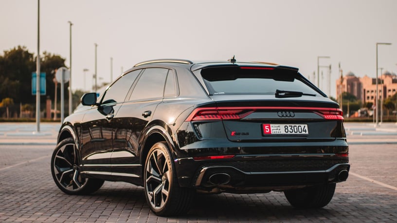 Audi RSQ8 (Black), 2021 for rent in Abu Dhabi
