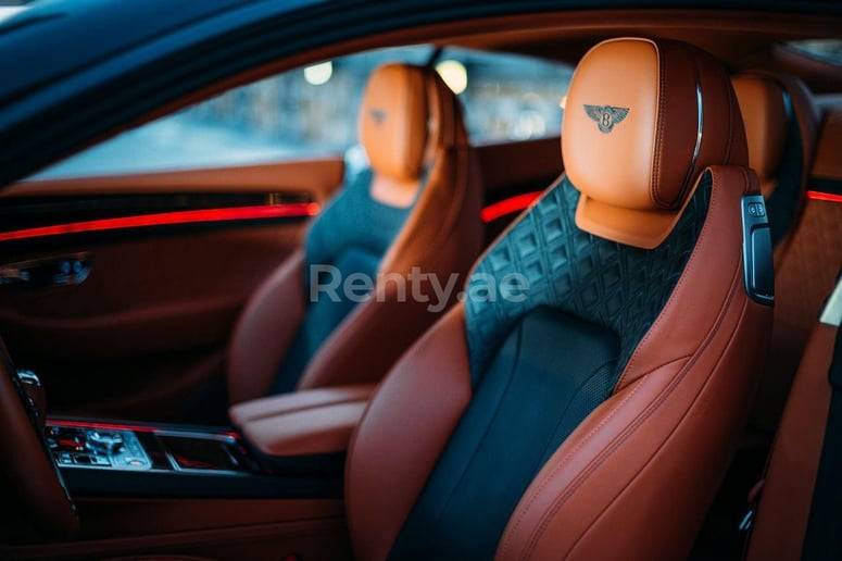 Bentley Continental GT (Black), 2019 for rent in Sharjah