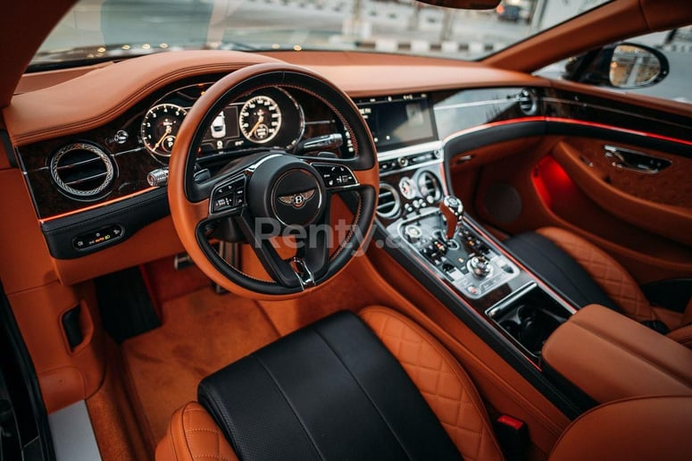 Bentley Continental GT (Black), 2019 for rent in Sharjah