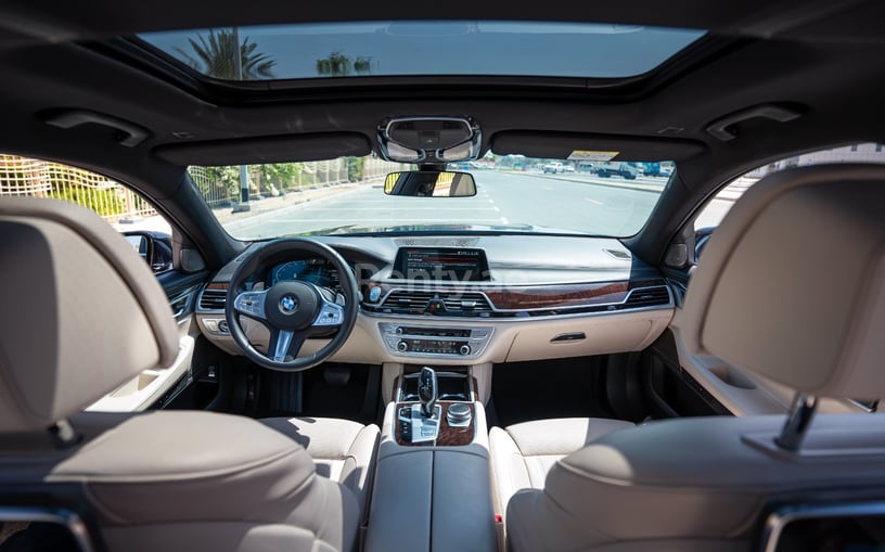 BMW 730Li (Black), 2021 for rent in Abu Dhabi