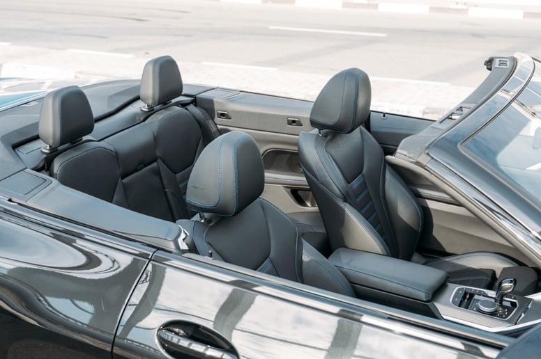 BMW 430i cabrio (Black), 2023 - leasing offers in Ras Al Khaimah