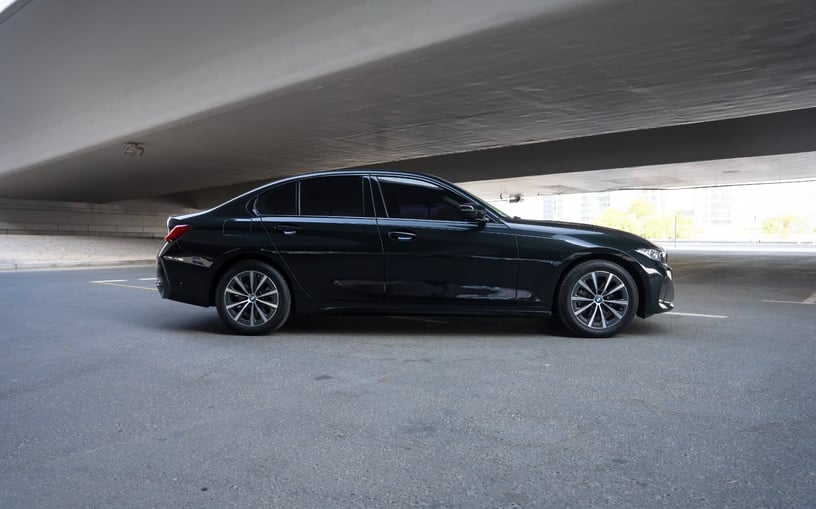 BMW 318i (Black), 2025 for rent in Sharjah