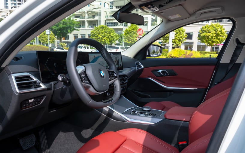 BMW 318i (Black), 2025 for rent in Sharjah