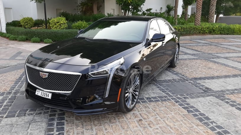 إيجار كاديلاك CT6 (أسود), 2019 في دبي