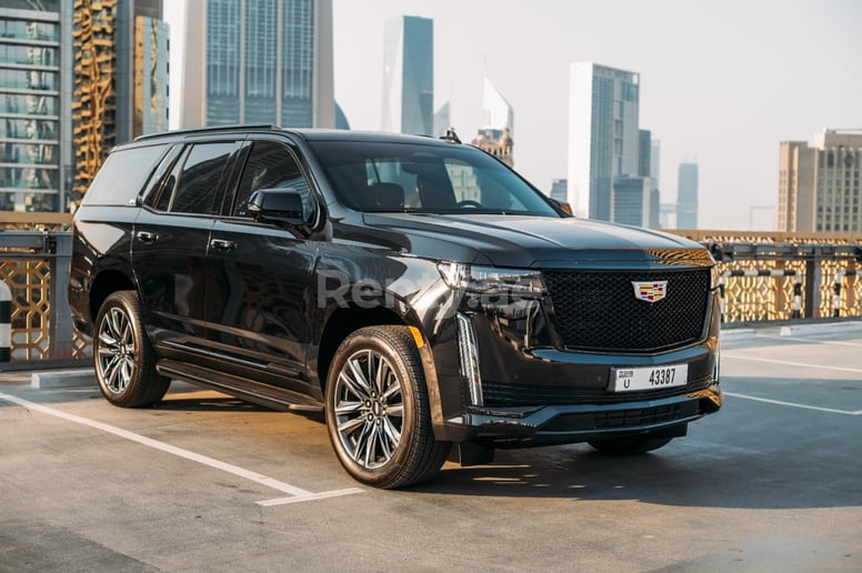 Cadillac Escalade (Zwart), 2021 te huur in Ras Al Khaimah