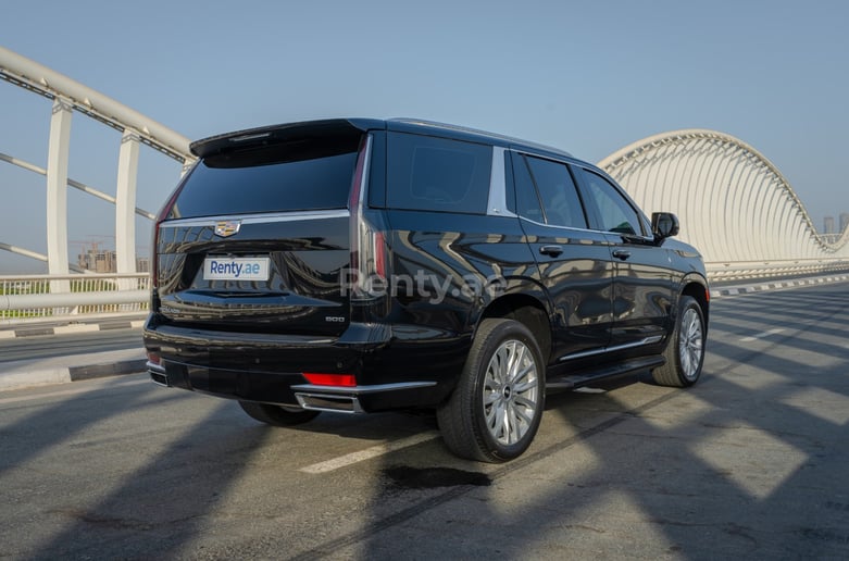 Cadillac Escalade (Noir), 2021 &agrave; louer &agrave; Abu Dhabi