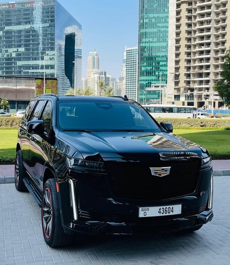 Cadillac Escalade (Negro), 2021 para alquiler en Ras Al Khaimah