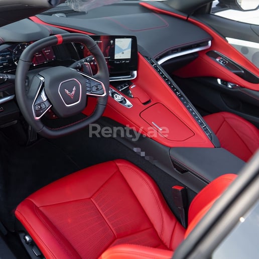 Abu Dabi'de kiralık Chevrolet Corvette (Siyah), 2021