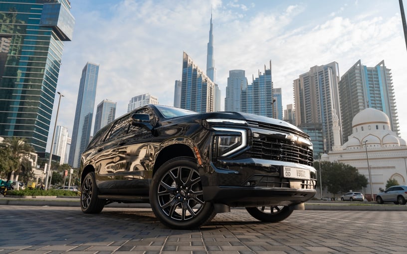 Chevrolet Tahoe (Schwarz), 2025  zur Miete in Ras Al Khaimah