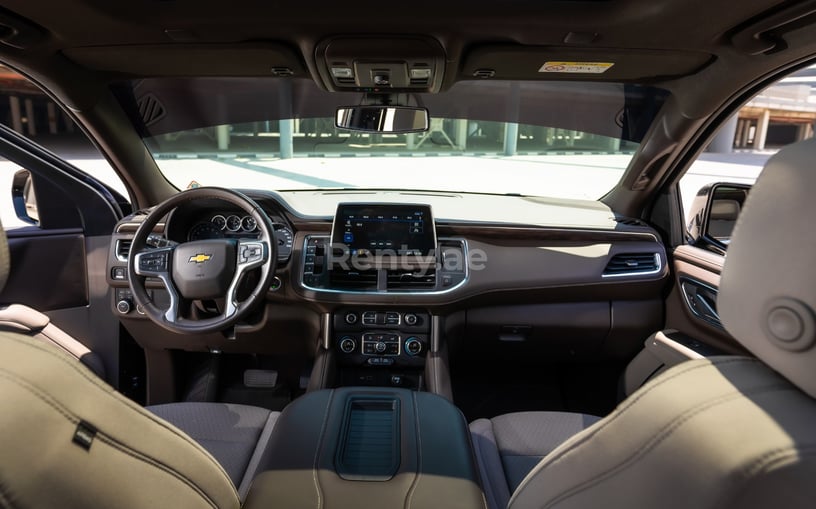 Chevrolet Tahoe (Schwarz), 2021  zur Miete in Abu Dhabi