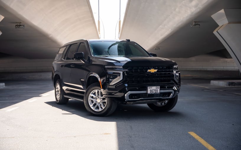 Chevrolet Tahoe (Noir), 2025 - offres de bail &agrave; Sharjah