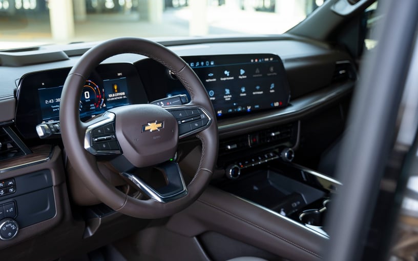 Chevrolet Tahoe (Negro), 2025 para alquiler en Sharjah