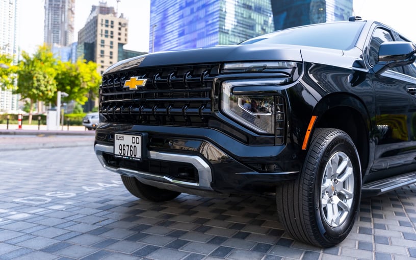 Chevrolet Tahoe (Schwarz), 2025  zur Miete in Ras Al Khaimah
