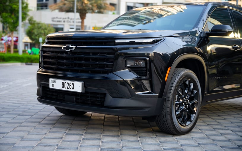 Chevrolet traverse (Siyah), 2025 - Res&uuml;'l-Hayme'deki leasing teklifleri
