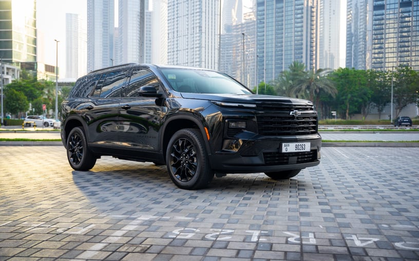 Chevrolet traverse (Siyah), 2025 - Res&uuml;'l-Hayme'deki leasing teklifleri