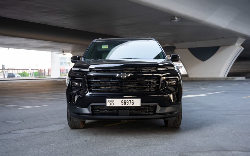 Chevrolet Traverse (Black), 2025 for rent in Sharjah