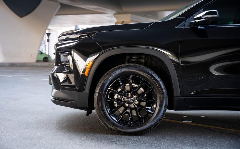 Chevrolet Traverse (Black), 2025 for rent in Sharjah