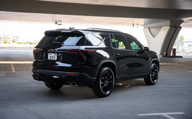 Chevrolet Traverse (Black), 2025 for rent in Sharjah