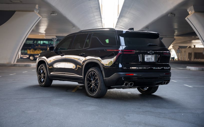 Chevrolet Traverse (Black), 2025 for rent in Sharjah
