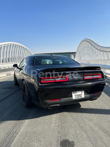Dodge Challenger V6 (Black), 2020 for rent in Dubai