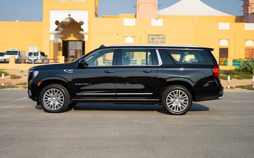 GMC Yukon XL (Black), 2024 for rent in Abu Dhabi