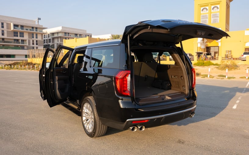GMC Yukon XL (Black), 2024 for rent in Abu Dhabi