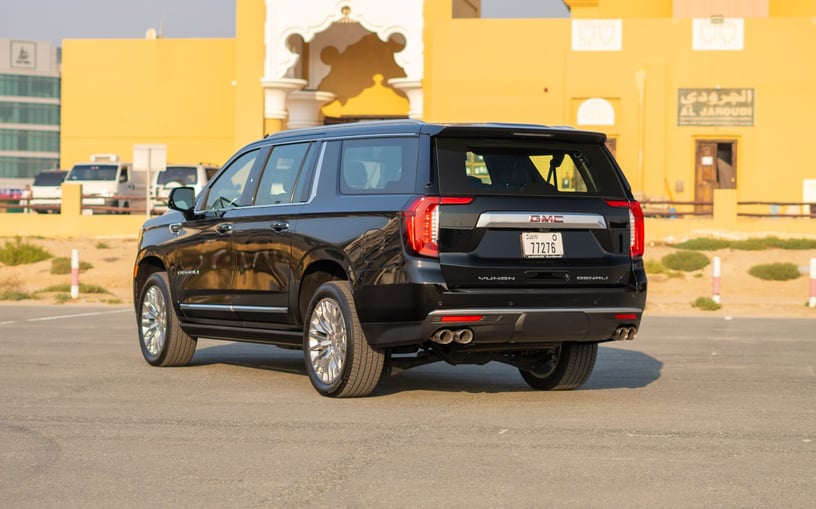 GMC Yukon XL (Black), 2024 for rent in Abu Dhabi