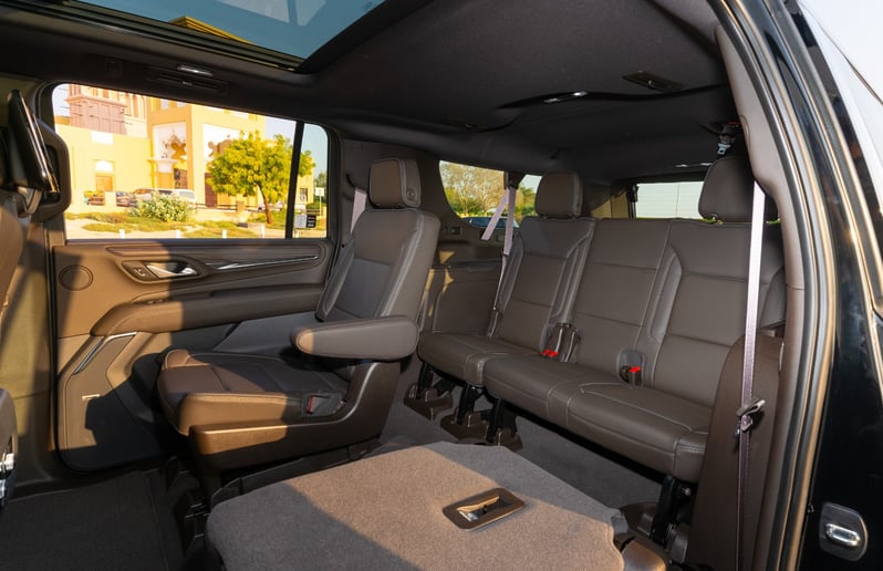 GMC Yukon XL (Black), 2024 for rent in Abu Dhabi