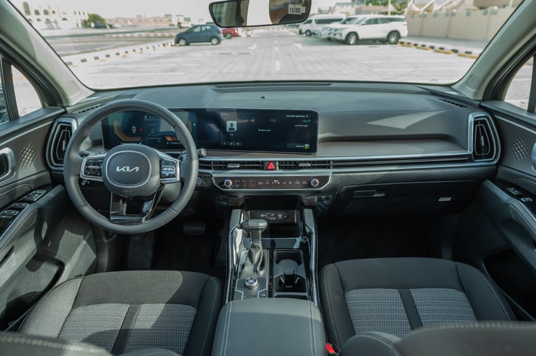 KIA Sorento (Black), 2024 for rent in Sharjah