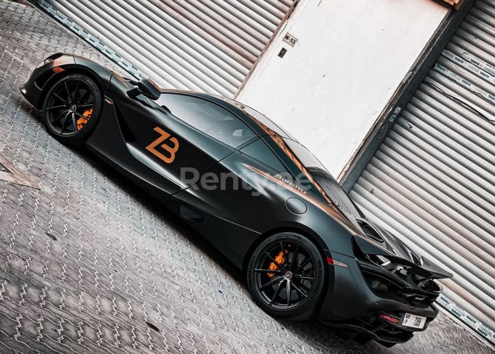 McLaren 720 S (Noir), 2020 &agrave; louer &agrave; Duba&iuml;