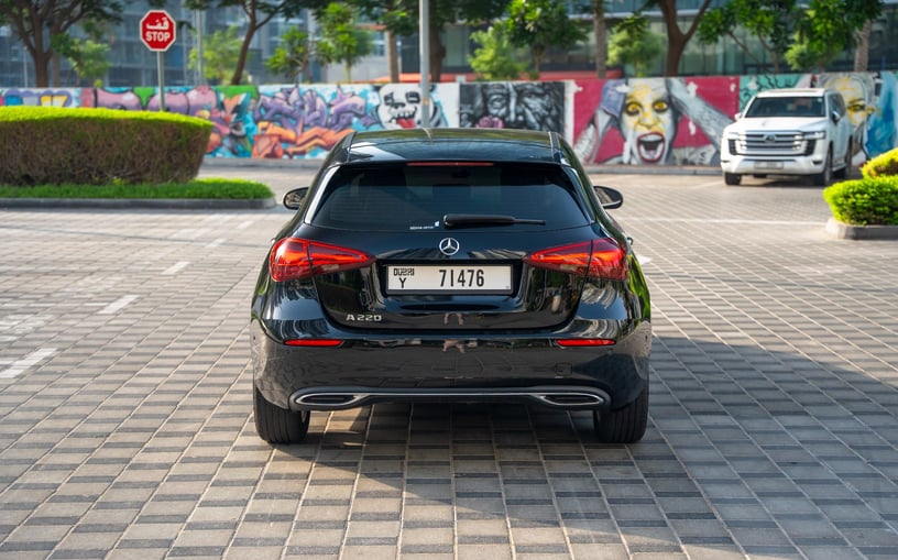 Mercedes A220 (Black), 2024 for rent in Abu Dhabi