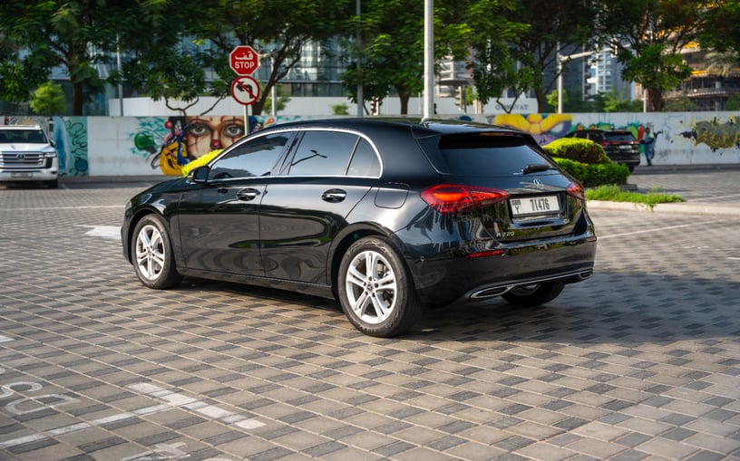 Mercedes A220 (Black), 2024 for rent in Abu Dhabi