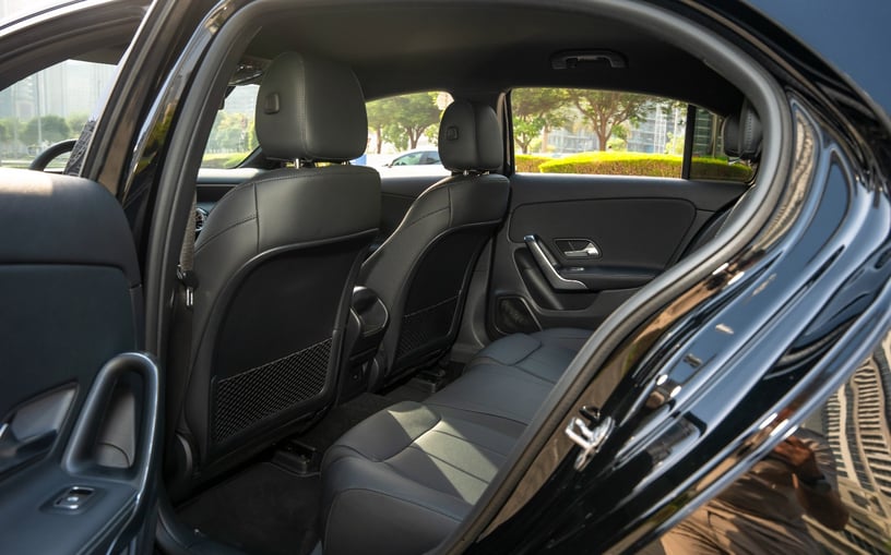 Mercedes A220 (Black), 2024 for rent in Abu Dhabi