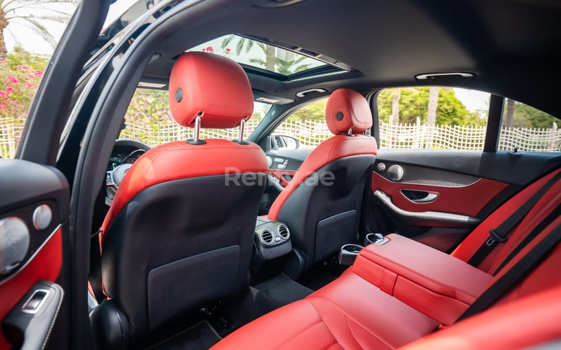 Mercedes C300 (Black), 2020 for rent in Abu Dhabi