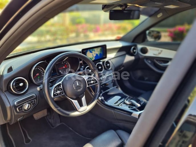 Mercedes C class (Black), 2019 for rent in Dubai