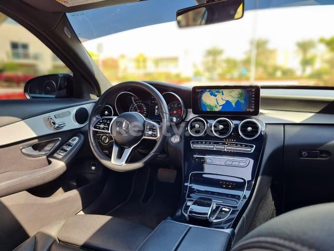 Mercedes C class (Black), 2019 for rent in Dubai