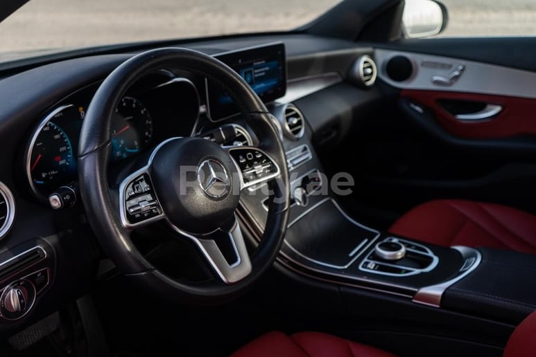 Mercedes C300 (Black), 2020 for rent in Dubai