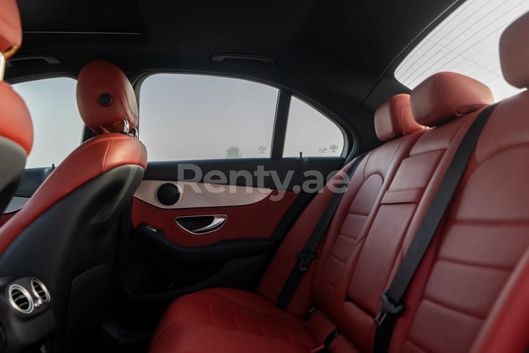 Mercedes C300 (Black), 2020 for rent in Dubai
