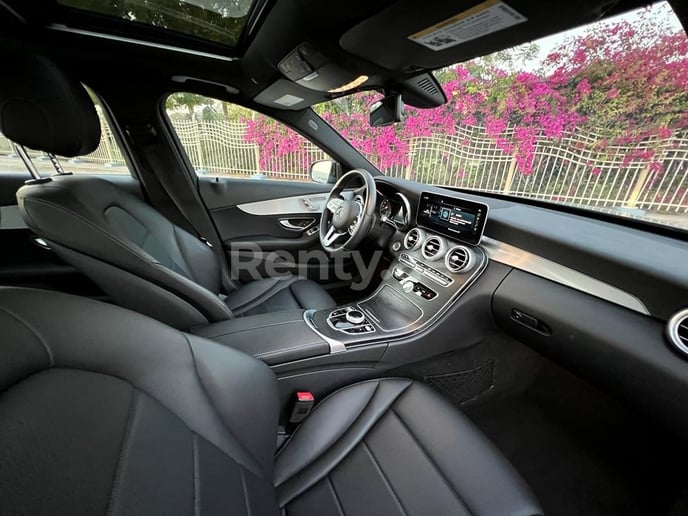 Mercedes C300 (Black), 2021 for rent in Dubai