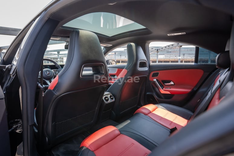 Mercedes CLA250 with 45AMG Kit (Black), 2021 for rent in Dubai 5
