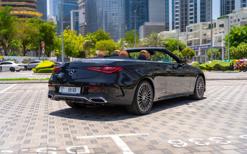 Mercedes CLE 200 AMG cabriolet/convertible (Black), 2025 for rent in Dubai
