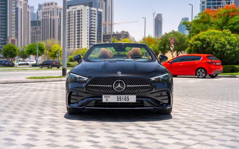 Mercedes CLE 200 AMG cabriolet/convertible (Black), 2025 for rent in Dubai