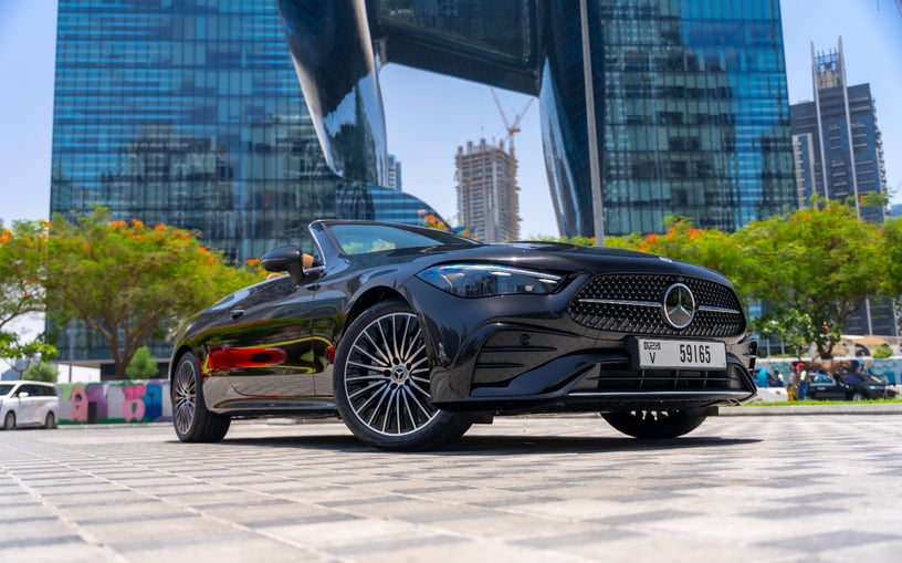 Mercedes CLE 200 AMG cabriolet/convertible (Black), 2025 for rent in Dubai